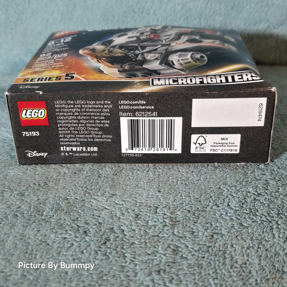 LEGO Star Wars Millennium Falcon Microfighter set 75193. New In Box - Picture 7 of 12